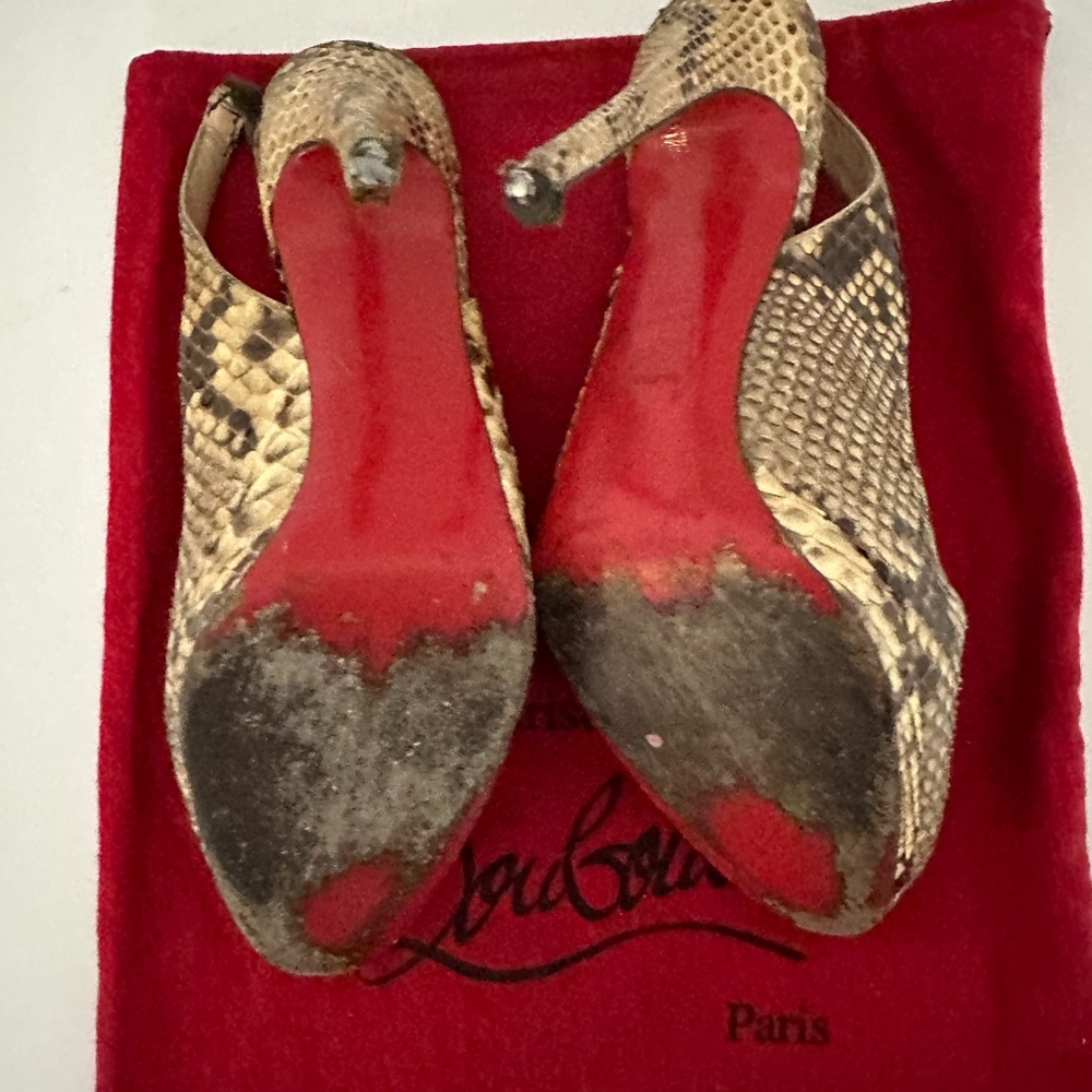 Snake Red bottoms - Picture 2 of 4
